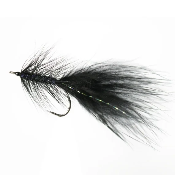 Handla nu Black Wooly Bugger # 4
