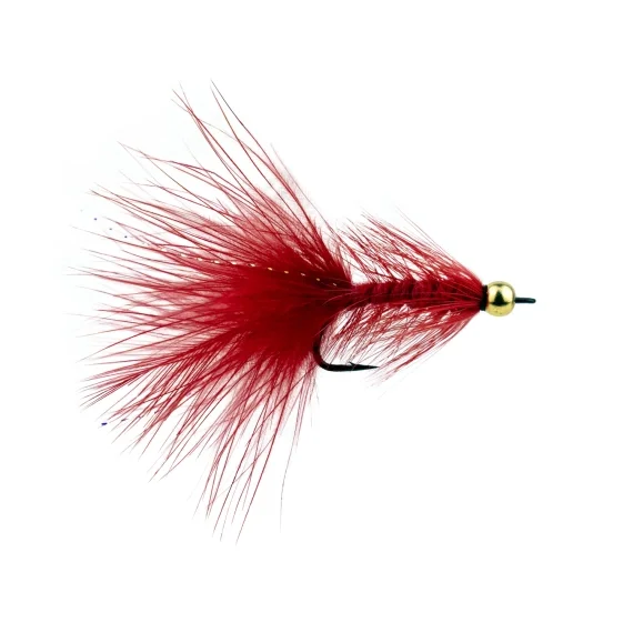 Beställ nu Wolly Bugger BH Red # 6