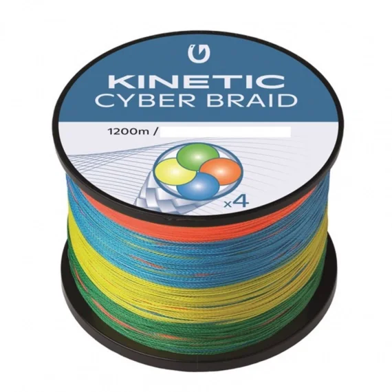 Premium Kinetic 4 Braid 1200m Multi Colour
