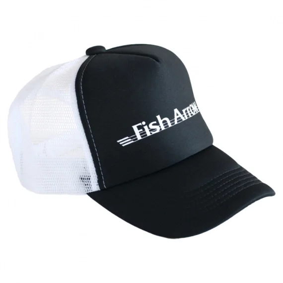 Outlet Fish Arrow Mesh Cap Black