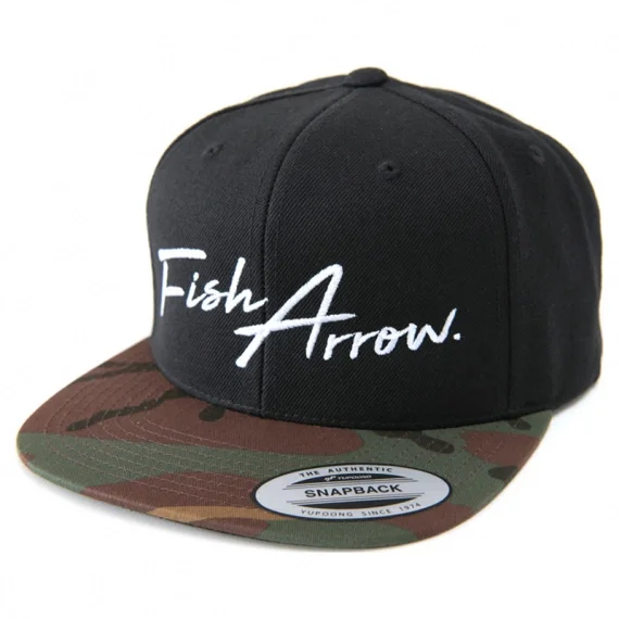 Erbjudandepris Fish Arrow FA Flat Cap Black/Green Camo