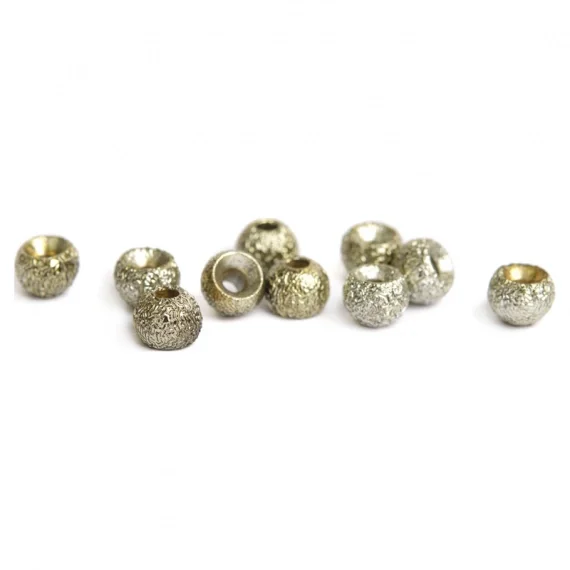 Sista chansen Gritty Tungsten Beads 4,6mm - Metallic Olive