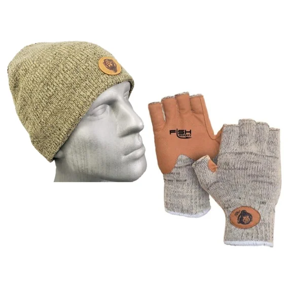 Säker betalning Fish Monkey Glove and Hat Set