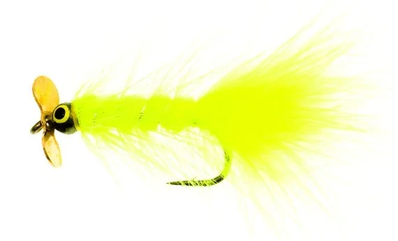 Dog Nobbler Propeller Flou Yellow Kamasan B170 # Erbjudandepris