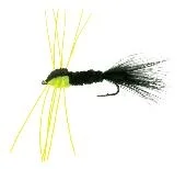 Montana Rubber leg Black/Green Daiichi 2421 #6 Kundfavorit