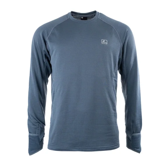 Expressleverans Loop Flyt Polartec M´s L/S Blue Gray