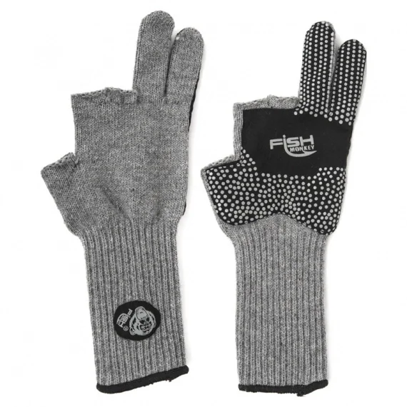 Sista chansen Fish Monkey Bauers Grandma Two finger Wool Glove