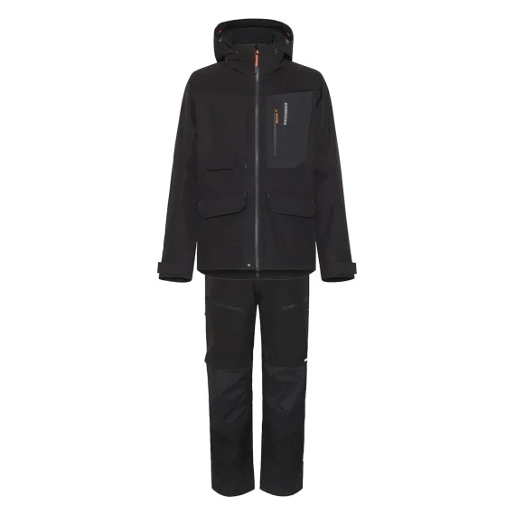 Didriksons Fractus USX Black Jacket & Pants Bundle Nedsatt pris