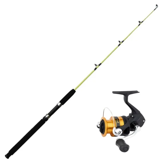 Nedsatt pris Shimano FX FC 4000/Wiggler Ismetespö Soft 118,5 cm Combo