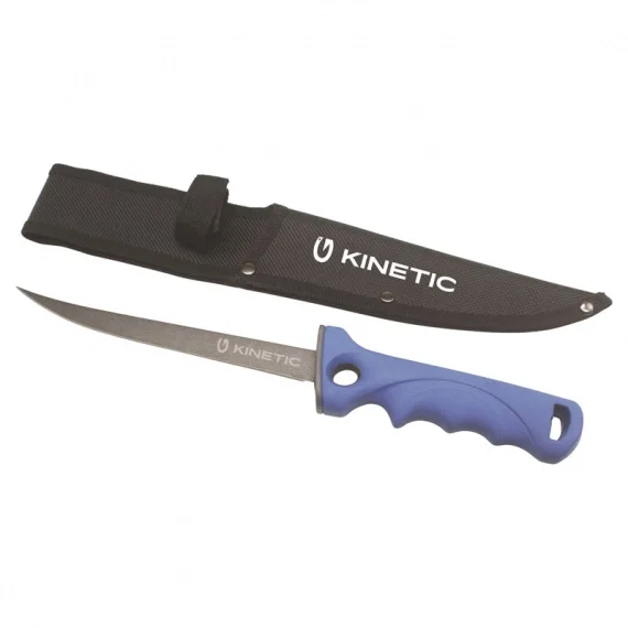 Kampanjpris Kinetic Fillet Knife Soft Grip 7'' Blue/Black