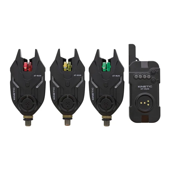 Kinetic Xt-Run Bite Alarm Set 3+1 Red & Yellow & Green Erbjudande