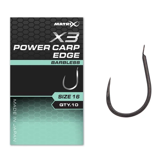 Kundfavorit Matrix X3 Power Carp Edge Barbless