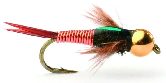 Lågt pris Copper John Nymfe Beadhead