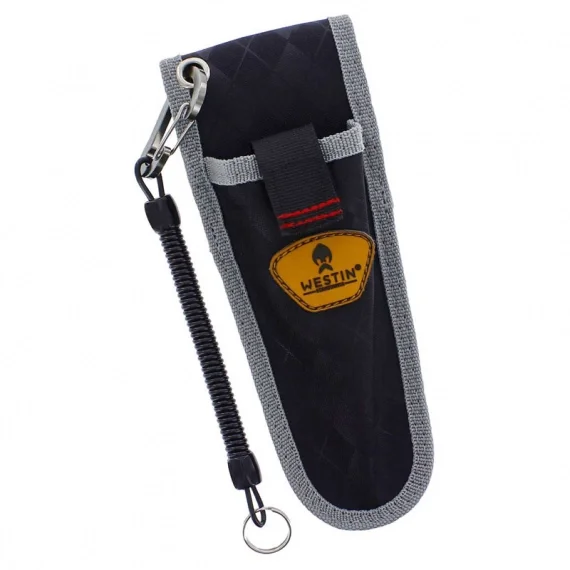 Westin Pliers Sheath with Lanyard Medium Diamond Black Premium