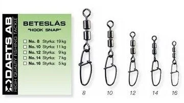 Trygg betalning Darts Beteslås Hook Snap