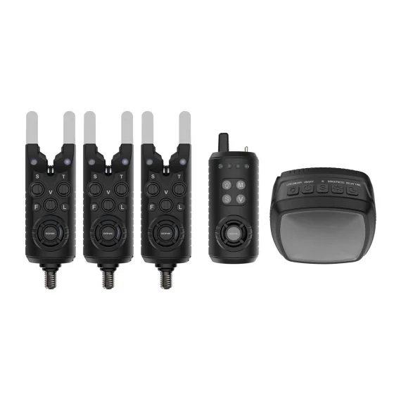 Handla nu Sonik Gizmo2 Alarm Set 3+1 + Bivvy Lamp