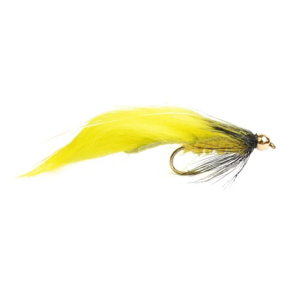 Zonker Yellow/Black Streamer size 8 Rea