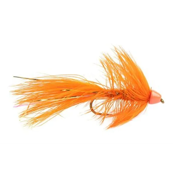 Wolly Bugger Cone Orange size 8 Lågt pris