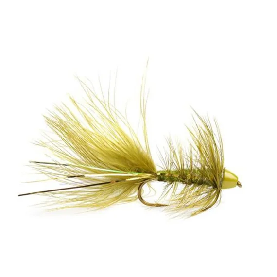 Kundfavorit Wolly Bugger Cone olive size 8