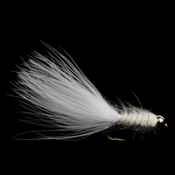 Marabou Streamer White # 8 Snabb leverans