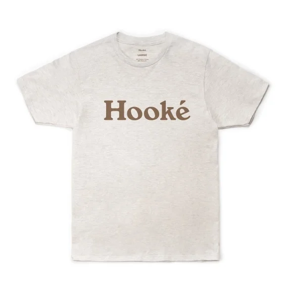 Hooke Original Tee Oatmeal Trygg betalning
