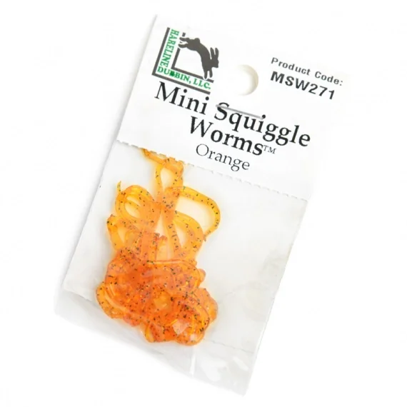 Mini Squiggle Worms #271 Orange Erbjudandepris