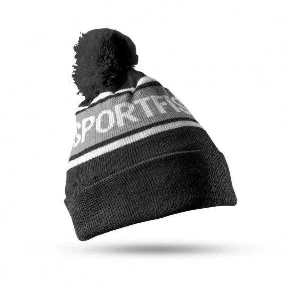 Söder Sportfiske Knitted Beanie Black/Grey Erbjudande