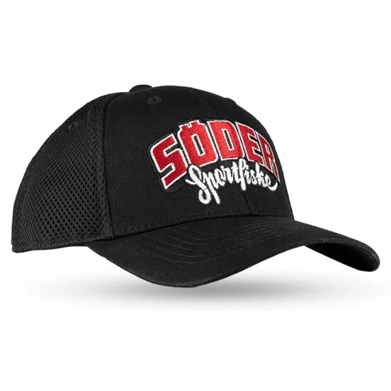 Rea Söder Sportfiske Baseball Air Mesh Cap Black