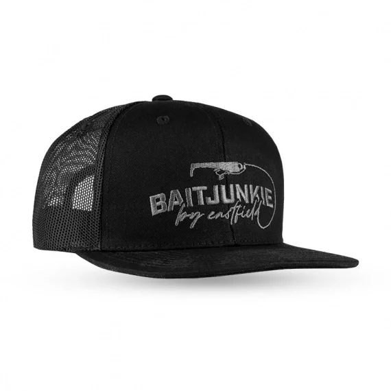 Expressleverans Eastfield Baitjunkie Flatbrim Mesh Cap Black