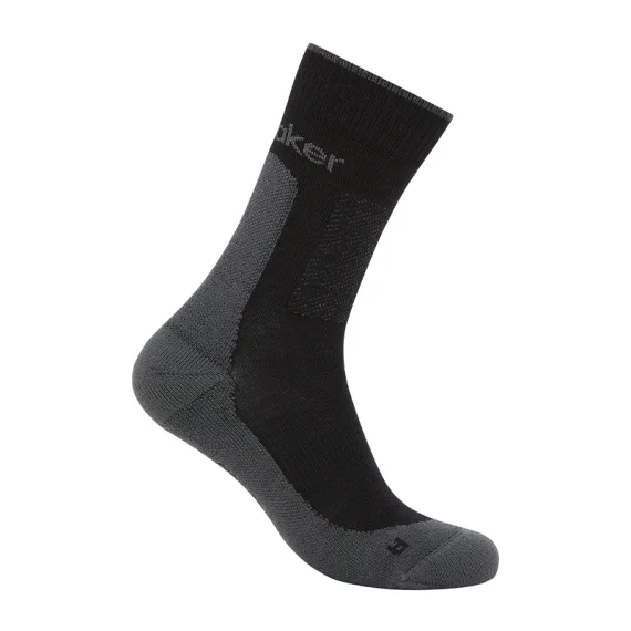 Icebreaker Mens Hike+ Medium Crew Black/Obsidian risnedsättning