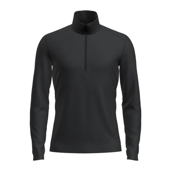 Erbjudande Icebreaker Mens 260 Tech LS Half Zip Black