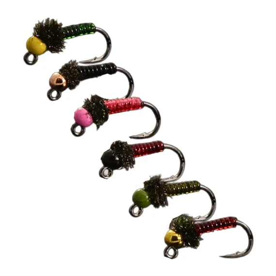 Norolan Jänkäpukki Ice Fly - Complete Color Set (6-pack) Kampanjpris