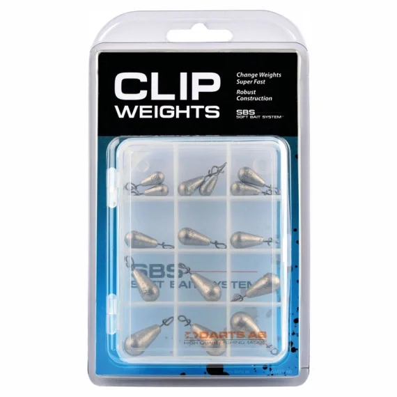 Darts Clip Weights Box Bly Nedsatt pris