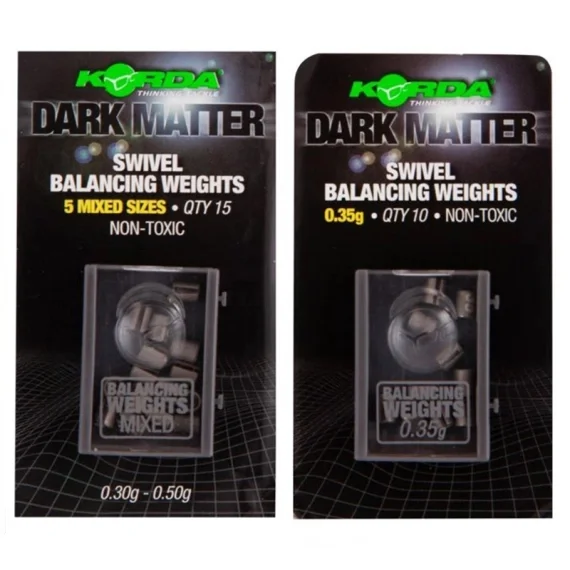 Snabb leverans Korda Dark Matter Balancing Weights