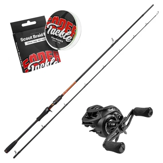 Populär Kinetic Xarann Predator Trigger 225cm 25-75g Combo