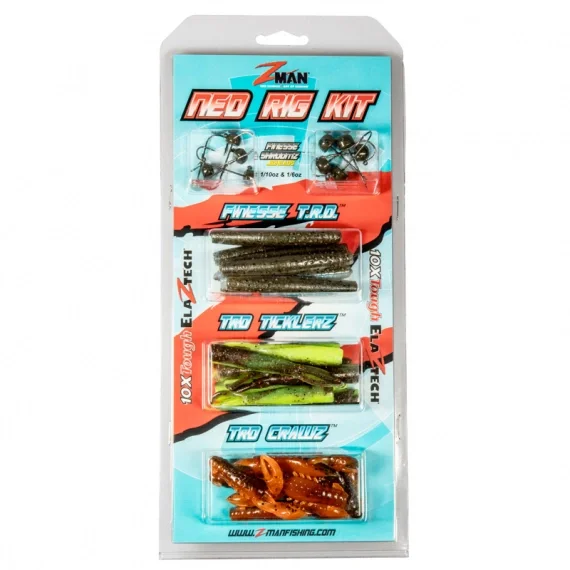 Snabb frakt Z-Man Ned Rig Kit - Hot Colors