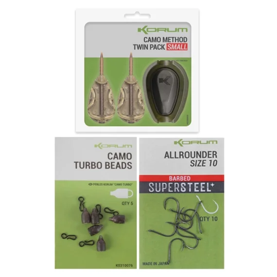 risnedsättning Korum Method Feeder Set