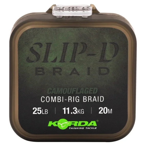 Handla nu Korda Slip-D Braid 25lb 20m