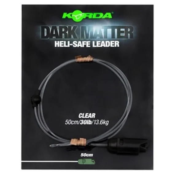 Beställ nu Korda Dark Matter Leader Heli Safe 50cm