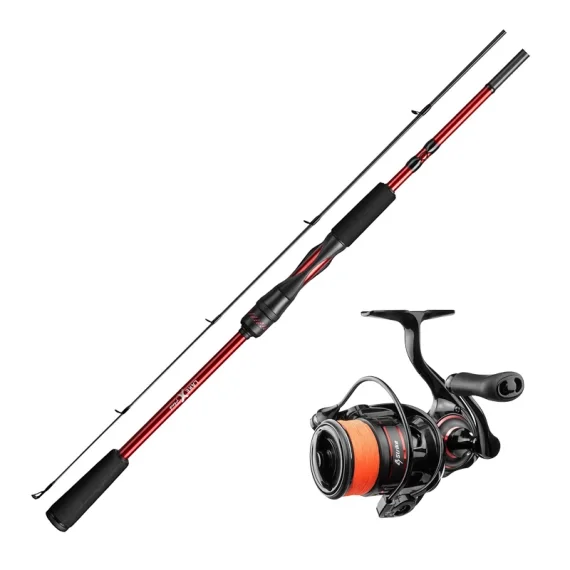 Handla nu Lake X Perch 7'2'' X-5-25g & Vortex Spinning Combo