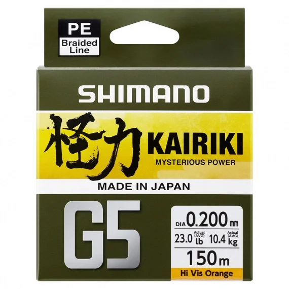 Shimano Line Kairiki G5 150m Snabb frakt