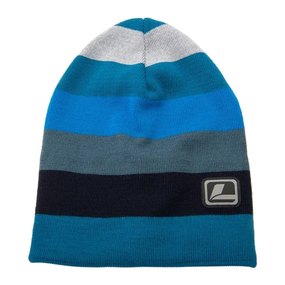Loop Multicolor Beanie - Stripes Petrol Begränsad tid