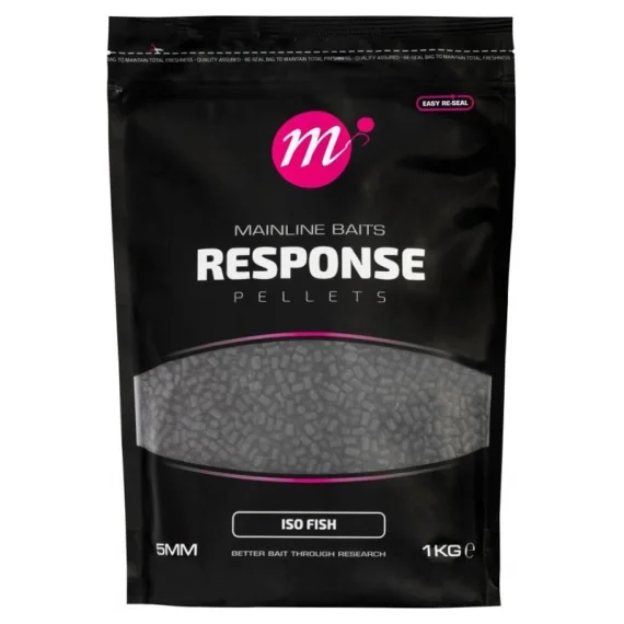 Sänkt pris Mainline Response Pellet ISO Fish - 5mm - 1kg