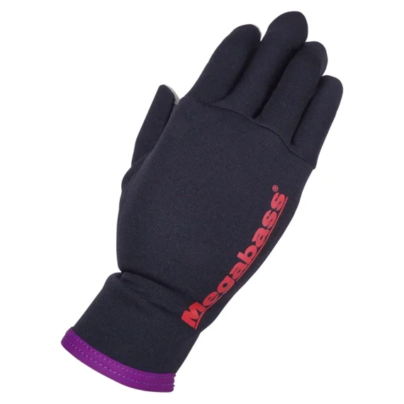 Megabass Ti Glove Black x Orange I lager