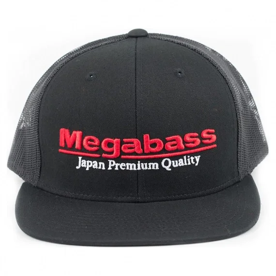 Megabass Trucker Hat Black/Red Sista chansen