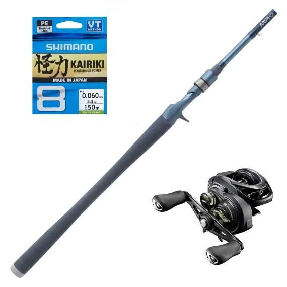 AAVA Meri Rod 8'6'' 8-30g Seatrout Baitcasting Combo Sänkt pris