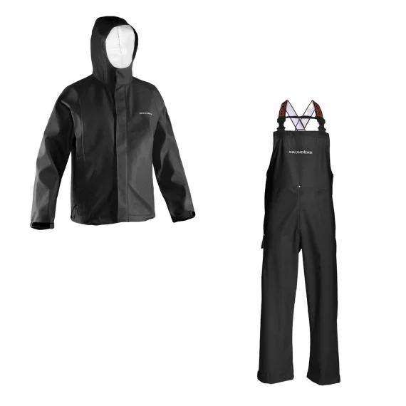 Fynd Grundéns Neptune Jacket & Bibs Black