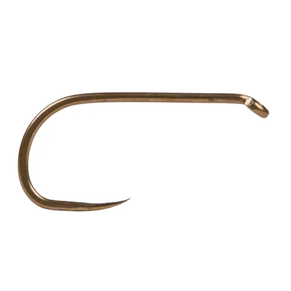 Sprite Hooks Barbless Dry Matt Bronze S2401 25-pack Extra rabatt