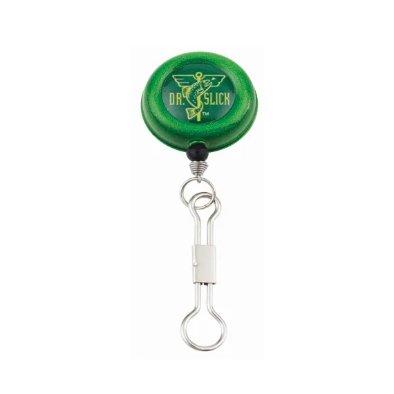 Expressleverans DR Slick Pin-On-Reel Green Steel Cord 8-Ring