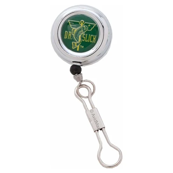 Begränsat erbjudande Dr Slick Clip On Reel Silver 8-Ring